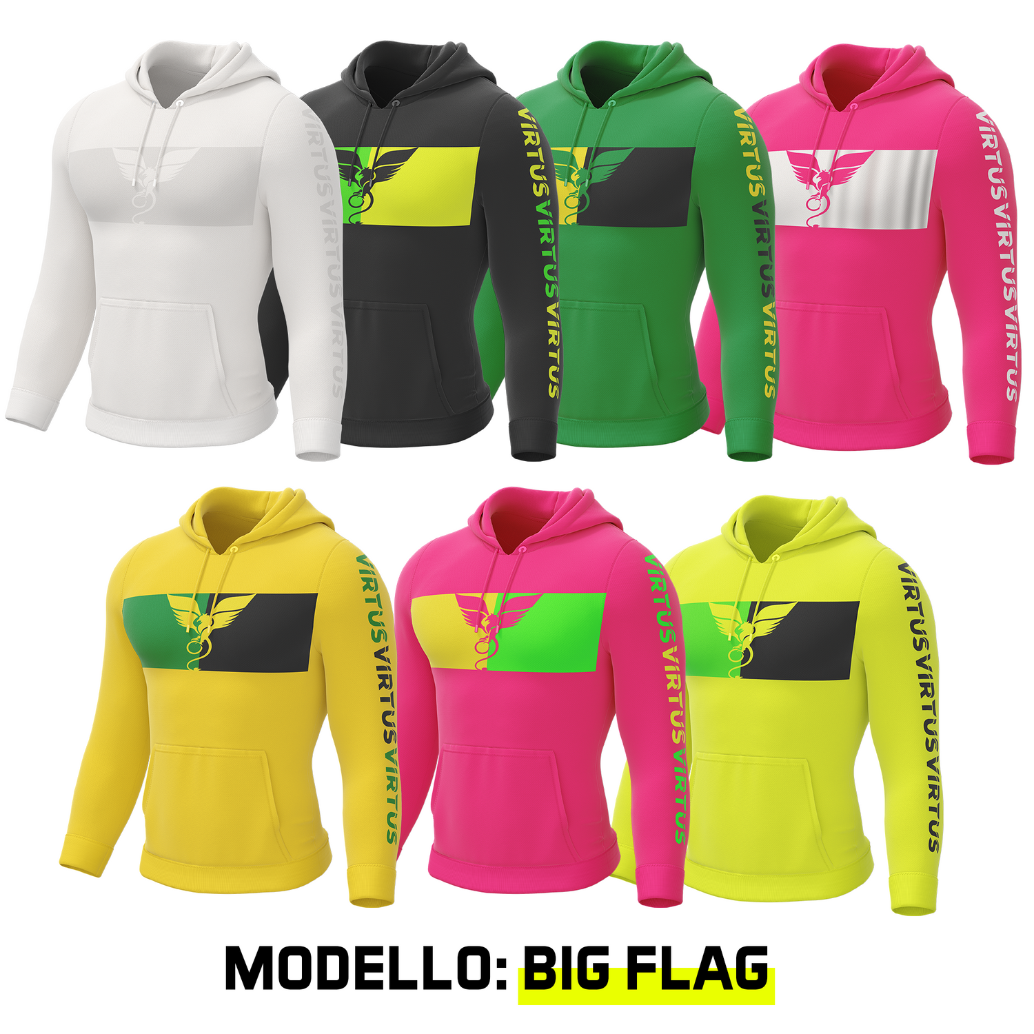 FELPA MODELLO BIG FLAG