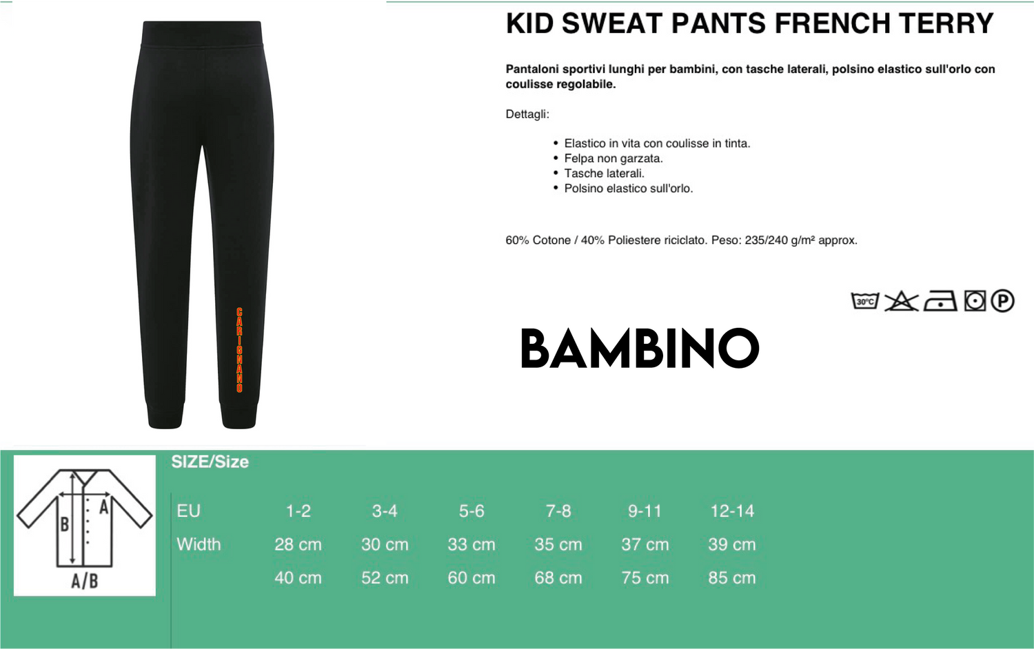 PANTALONE TUTA RAPPRESENTANZA