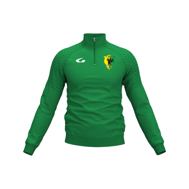 FELPA ALLENAMENTO MEZZA ZIP
